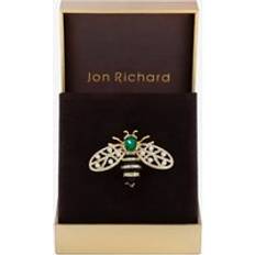 Crystal Brooches Jon Richard Gold Plated Crystal Bumble Bee Brooch - Gold Plated Crystal