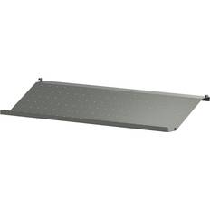 String Skohylla Metall 78 x 30 cm Mörkgrå Skoställ