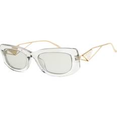 Prada Men Sunglasses Prada PR14YS 12R50K - Transparent Grey