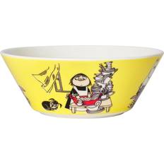 Moomin Arabia Misa Yellow Breakfast Bowl 15cm 0.4L