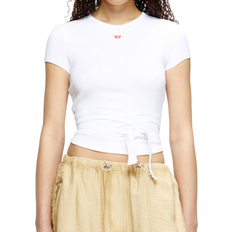 Diesel T-Bunny-Tail T-shirts Uld - Hvid