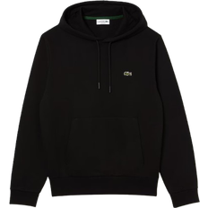 Lacoste Men's Logo Pullover Hoodie - Black