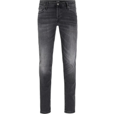 Elastan/Lycra/Spandex - Grå Bukser & Shorts Jack & Jones Glenn Original Jeans Denim