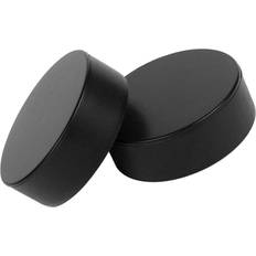 Ice Hockey Accessories on sale Supvox 2 Pcs Black Hockey Pucks Equipment