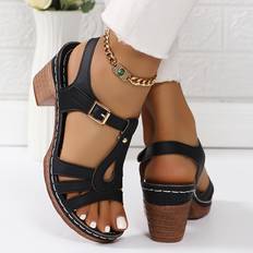 Heeled Sandals Temu New Elegant High Heel Sandals