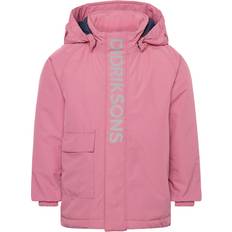 Polyester Jakker Didriksons Pink Talvi Kids Waterproof Coat - Lyserød