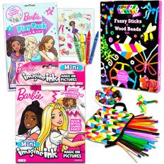 Wooden Toys Colouring Books Bendon Barbie Coloring Book & Art Relaxation Set