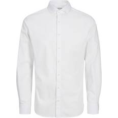 Knapper Skjorter Jack & Jones JJEAXEL Skjorte Hvid