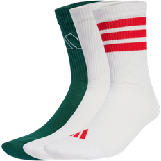 adidas Performance Logo Strumpor 3-Pack - Vit