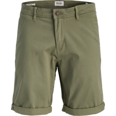 Jack & Jones Regular Fit Chino Shorts - Green/Deep Lichen Green