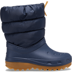 Crocs Kängor Crocs Classic Neo Puff Boot mode, marinblå/tuggummi, barn, Marin gummi, Child