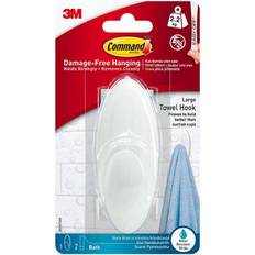 Command Bath17-Uk Bathroom Large Towel Hook 2.2kg