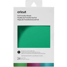 Craft Papers Cricut Foil Transfer Sheets 10cm x 15cm Jewel 24-pack