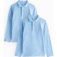 Tu Polo Shirts Tu Blue Polo Shirts 2 Pack - Blue