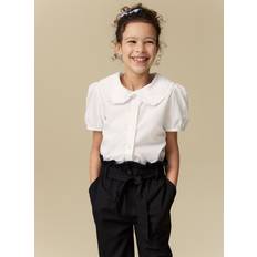 Tu Blouses & Tunics Tu Large Collar Short Sleeve Blouse - White