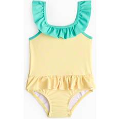 Tu Swimwear Tu Novelty Pineapple Frill Swimsuit Yellow