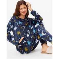 Slinky Fleece Pyjamas - Navy