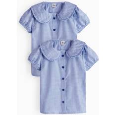 Tu Blouses & Tunics Tu Navy Gingham Blouse 10 Years - Navy