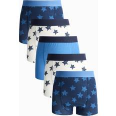 Tu Boxer Shorts Tu Bleu Star Printed Trunks 5 Pack - Blue Blue