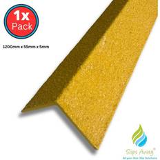 Yellow Stair Carpets Slips Away Grp Stain Nosings Heavy-Duty Safety Tread 1200mm Yellow