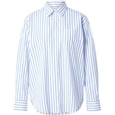 Gant Blusar Gant Blus - Blå/Vit