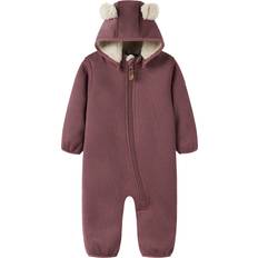 Name It Ensfarvet Flyverdragter Name It Nbnmada08 Solid Fo Suit - Burgundy