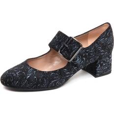 Pumps I Sammet - Blå