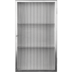 Ferm LIVING Wall Cabinets ferm LIVING Haze Reeded/Stainless Steel Wall Cabinet