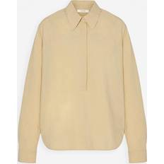 Margan Oversized Cotton Shirt - Sand