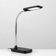 Dimmable Task Led Black Chrome Touch Light