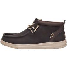 Vandtæt Sejlersko Hey Dude Wally Mid GripR Classic Boat Shoes - Marron