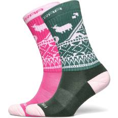 Kari Traa Dam Strumpor Kari Traa Puffin Sock 2 Pack Merinostrumpor Dam - Pink
