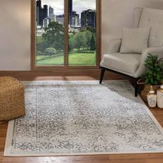 Squared Carpets & Rugs 17 Stories Machine Woven Slate Rug 120x170 cm Grey