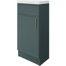 Kombu Green Freestanding Vanity Unit Basin 840 x 400mm