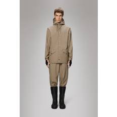 Beige - Unisex Rain Clothes Rains 12010 Waterproof Short Jacket - Beige