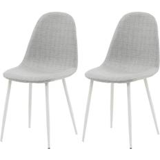 Venture Design Polar Matbordsstol 'Eidsberg' - Grå/Vit Köksstol 87cm 2st