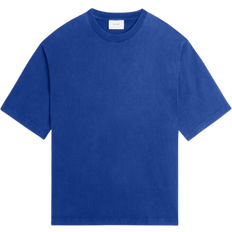 Axel Arigato Typo Embroidered T-Shirt Blue