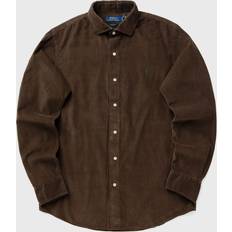 Polo Ralph Lauren Beige Skjorter Polo Ralph Lauren Custom Fit Corduroy Shirt Mand Chocolate Mousse - Brown