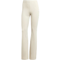 adidas Essentials Small Logo Flared Tights - Beige/White