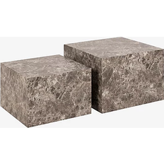 Kvadratiska - MDF Soffbord Nordform Samon 58 cm Brun Soffbord