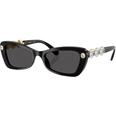 Swarovski SK6033 100187 Solglasögon Acetat - Svart