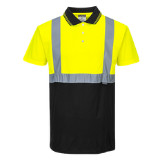 Portwest Two-Tone Polo S479 - Yellow/Black