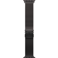 Titan Smartwatch Strap Apple 49mm Black Titanium Milanese Loop Small