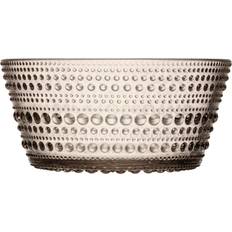Iittala Kastehelmi 23 cl Linne Beige Skål 10.8cm