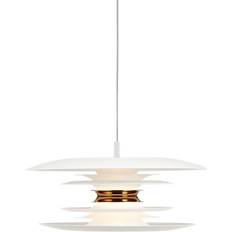 Belid T1445 Diablo Taklampa 40 cm Mattvit Mässing Pendellampa ∅ 40cm