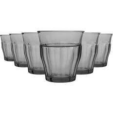 BPA-Free Drinking Glasses Duralex Picardie Grey Drinking Glass 25cl 6pcs