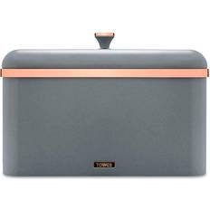 Tower Cavaletto Grey Bread Box