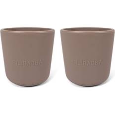 Silikone Krus Filibabba kopper Warm grey