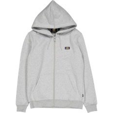 Dickies Oakport Zip Through Hoodie (Gråmelerad, XS)