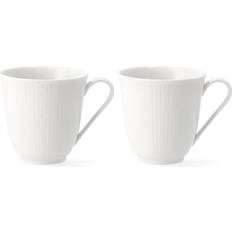 Rörstrand Swedish Grace Snow Mug 30cl 2pcs